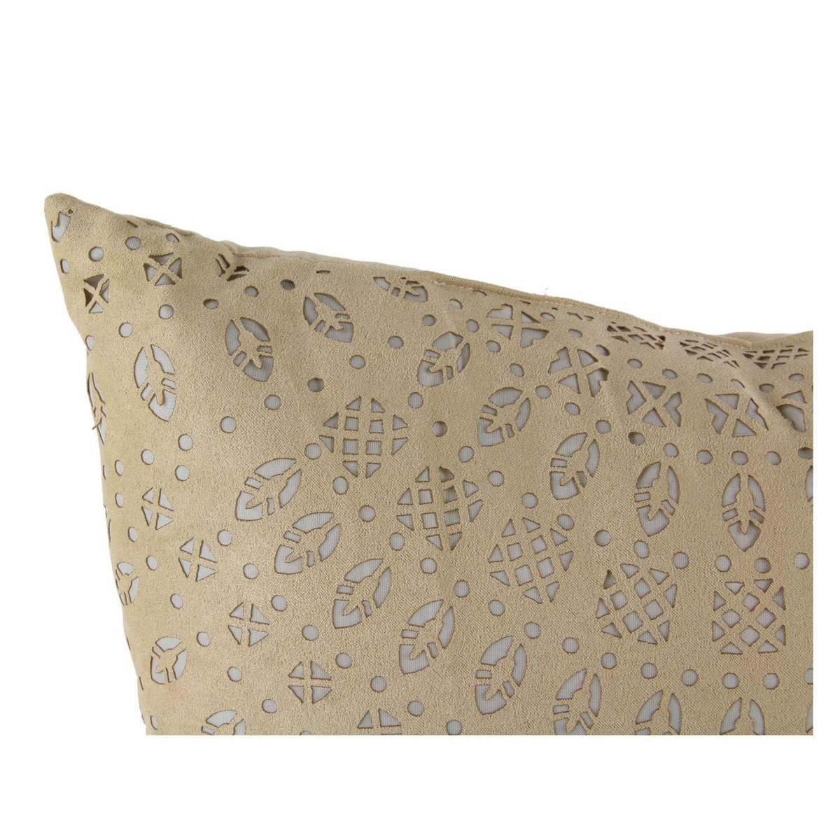 The Home Deco Factory Coussin carré en suédine scandinave Home