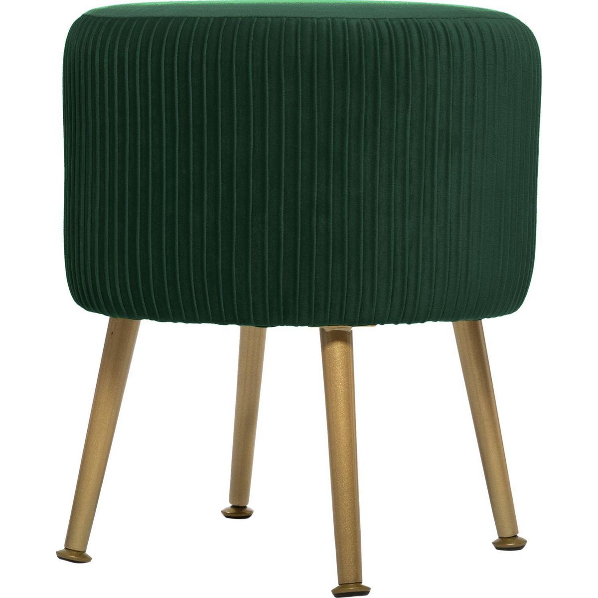 TOILINUX 2 Tabourets design velours Contempo Solaro