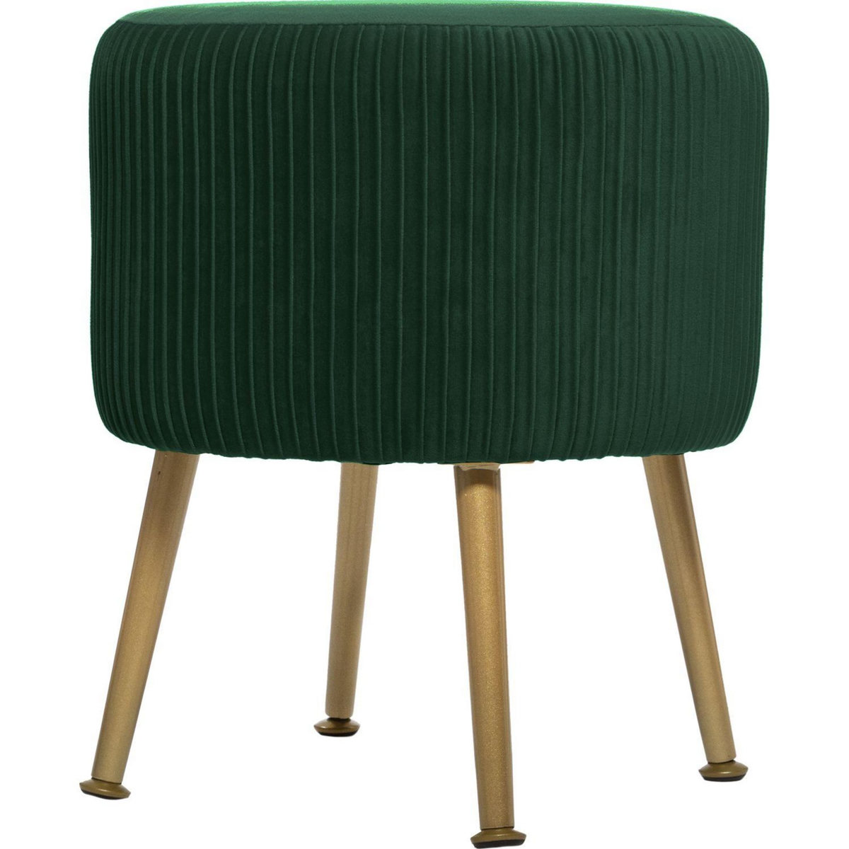 TOILINUX 2 Tabourets design velours Contempo Solaro