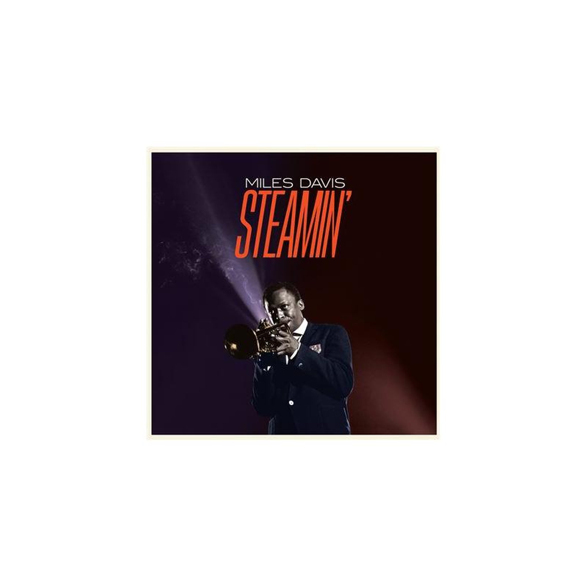 Miles davis steamin' vinyle 33t lp jazz 1 disque bertus france