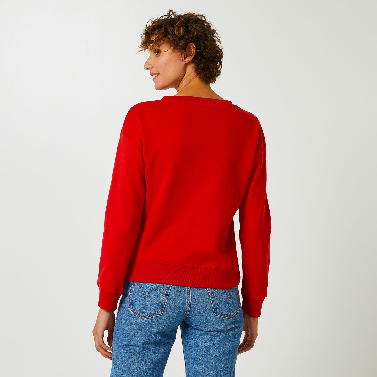 INEXTENSO Pull de Noël Disney rouge femme
