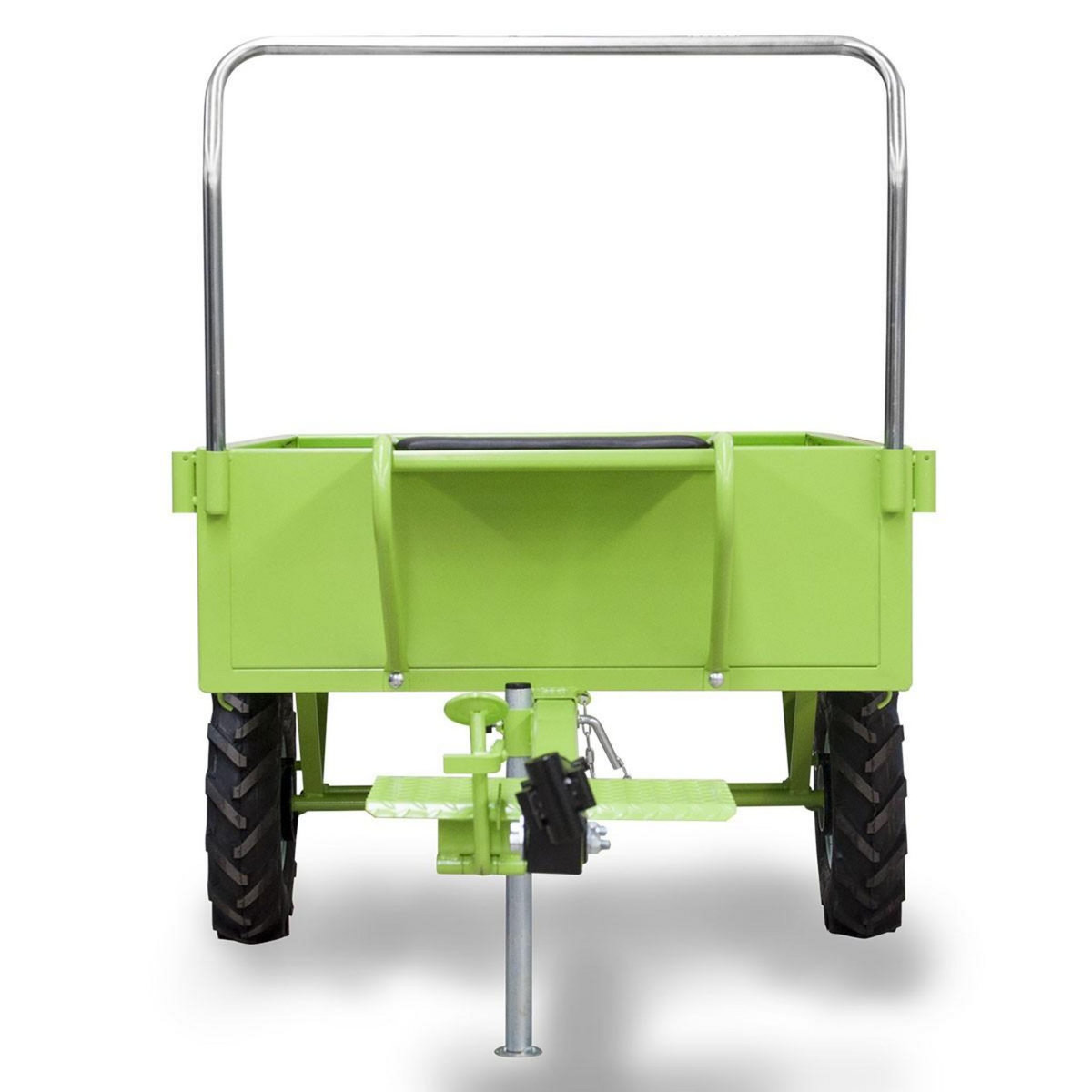 VITO Motoculteur à essence 5200 W 213 cm³ 7CV 4T + Fraise + Remorque 242 x 100 x 127 cm VITO