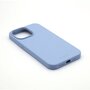 Voir la diapositive 2 : CASYX Coque iPhone 14 Plus silicone Bleu Clair M