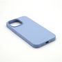 Voir la diapositive 2 : CASYX Coque iPhone 14 Plus silicone Bleu Clair M