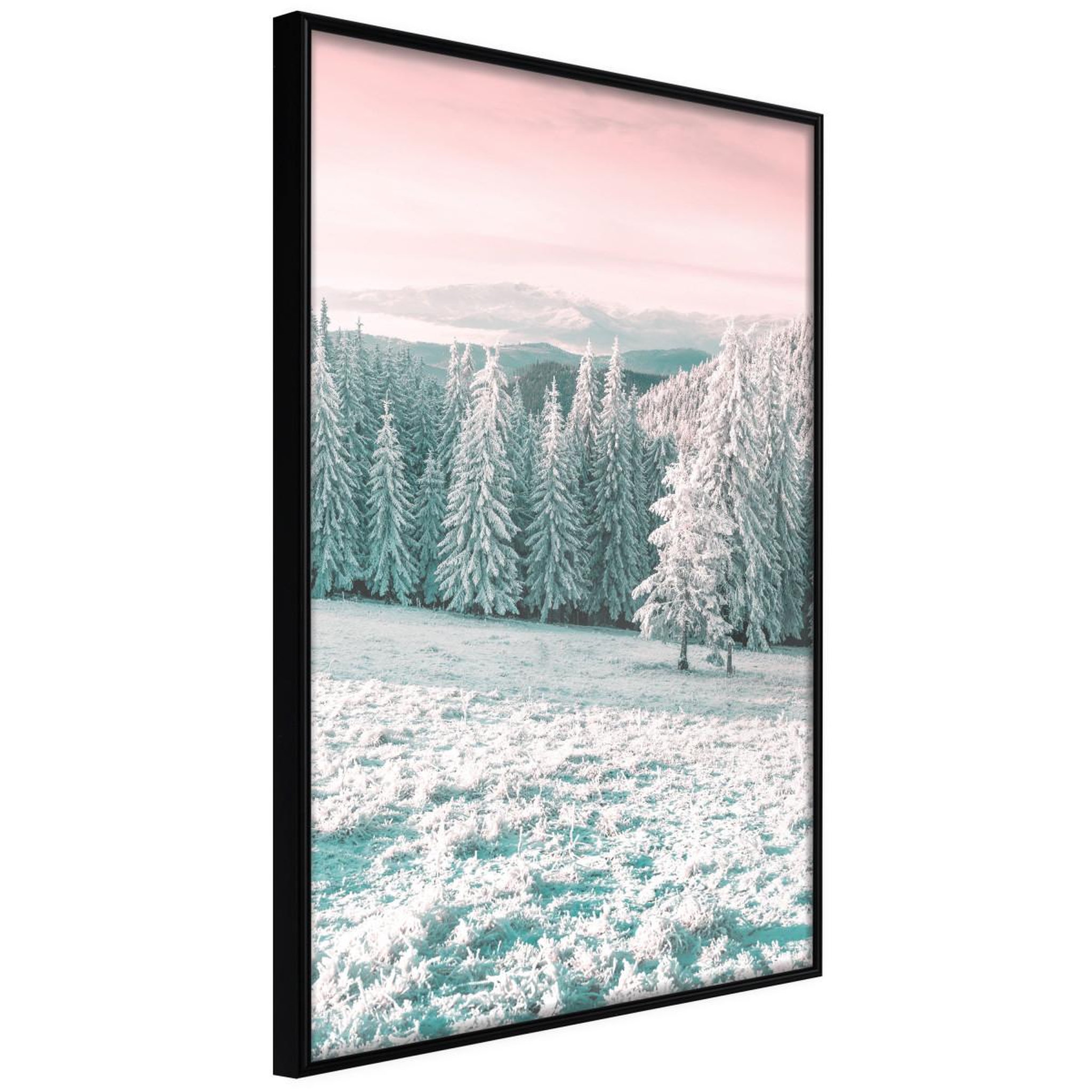 Paris Prix Affiche Murale Encadrée  Frosty Landscape