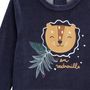 Voir la diapositive 3 : Petit Béguin Pyjama bébé en velours Charly