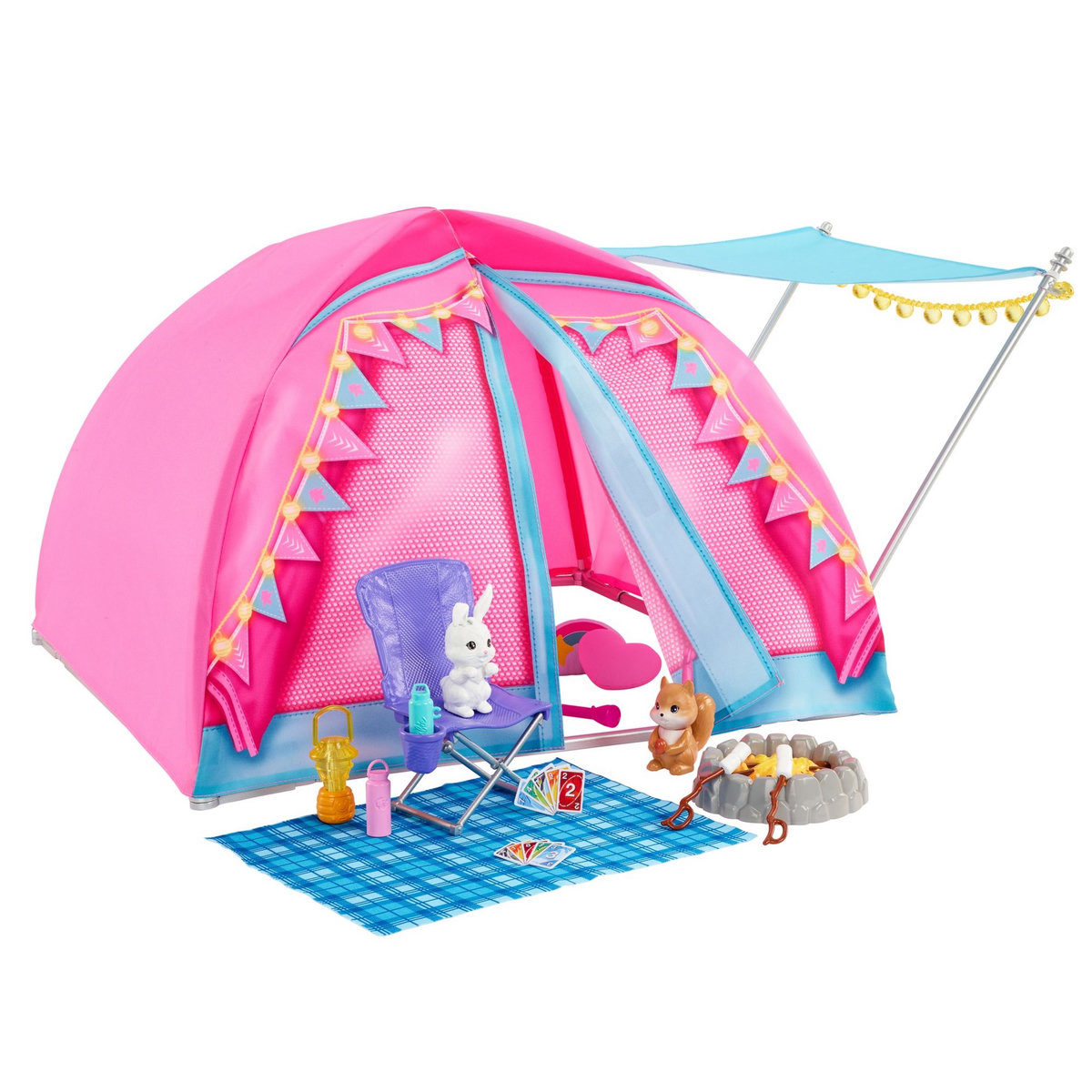 BARBIE Poupée Barbie coffret camping