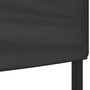 Voir la diapositive 4 : VIDAXL Tente de reception pliable Anthracite 2x2 m