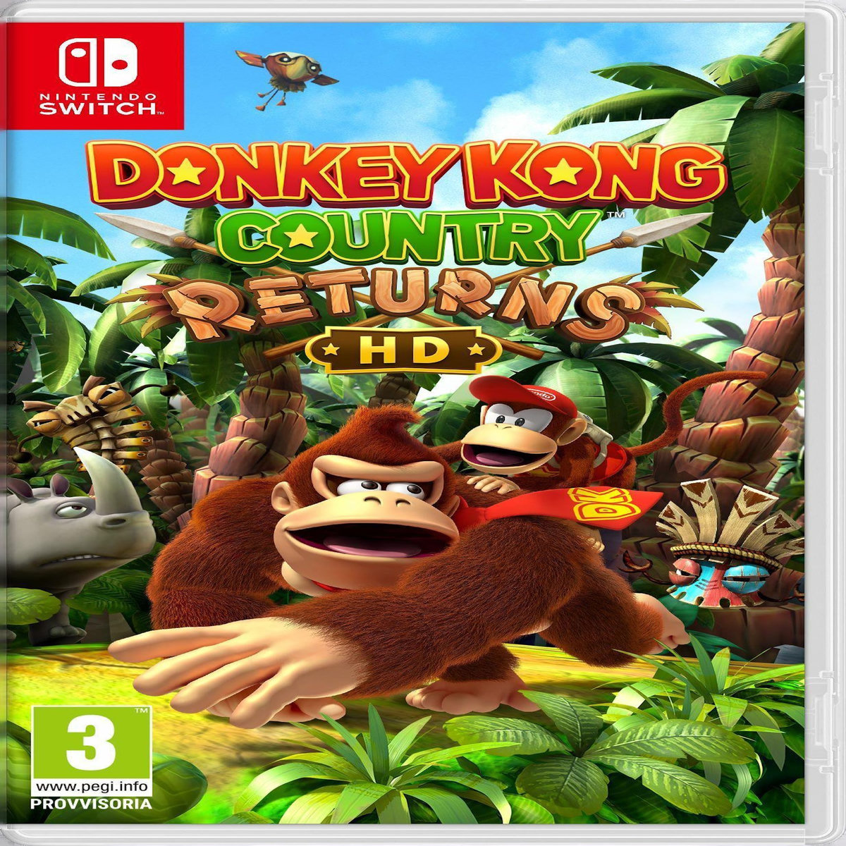 NINTENDO Jeu vidéo Nintendo Donkey Kong Country Returns HD