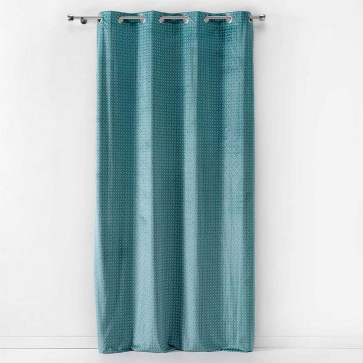 Paris Prix Rideau à Œillets Imprimé  Kansas  140x240cm Bleu