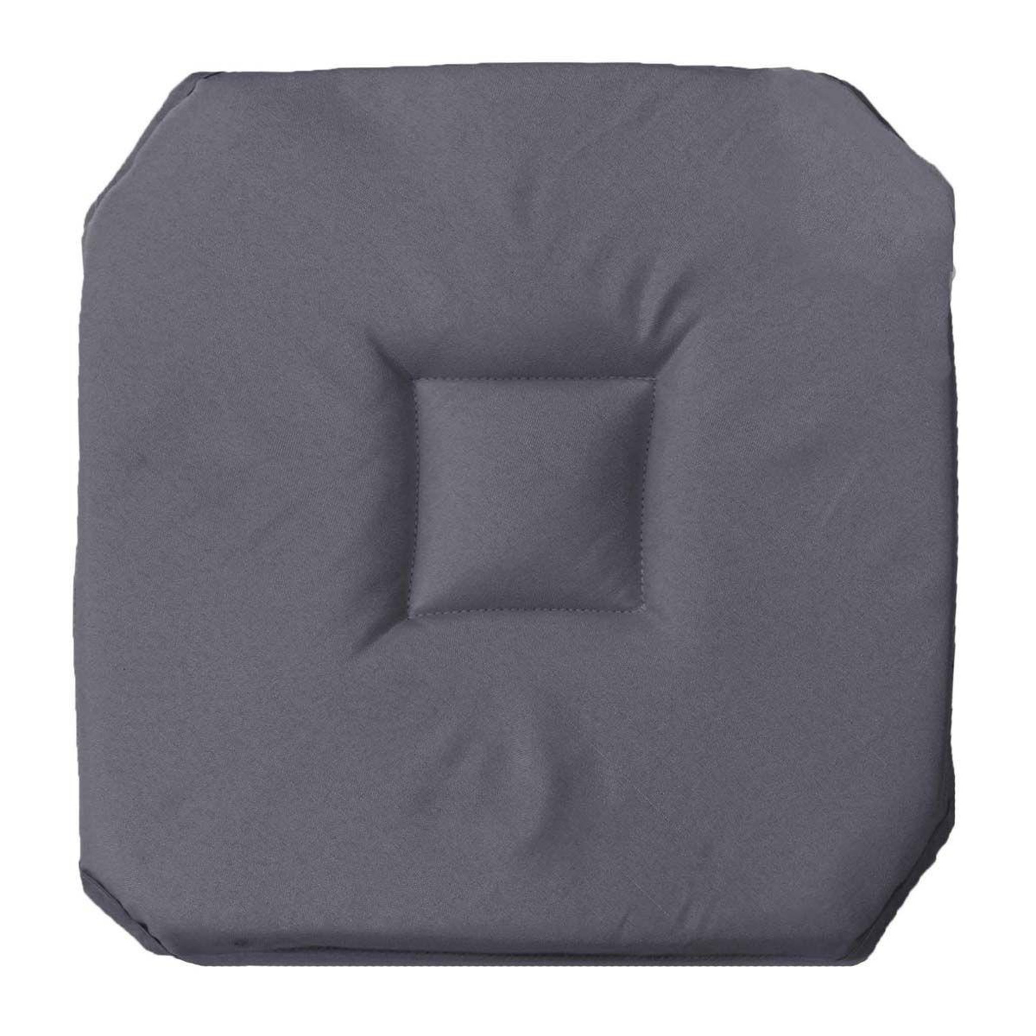 Voir la diapositive 2 : Douceur d'Intérieur Galette de Chaise  Essentiel  36x36cm Béton