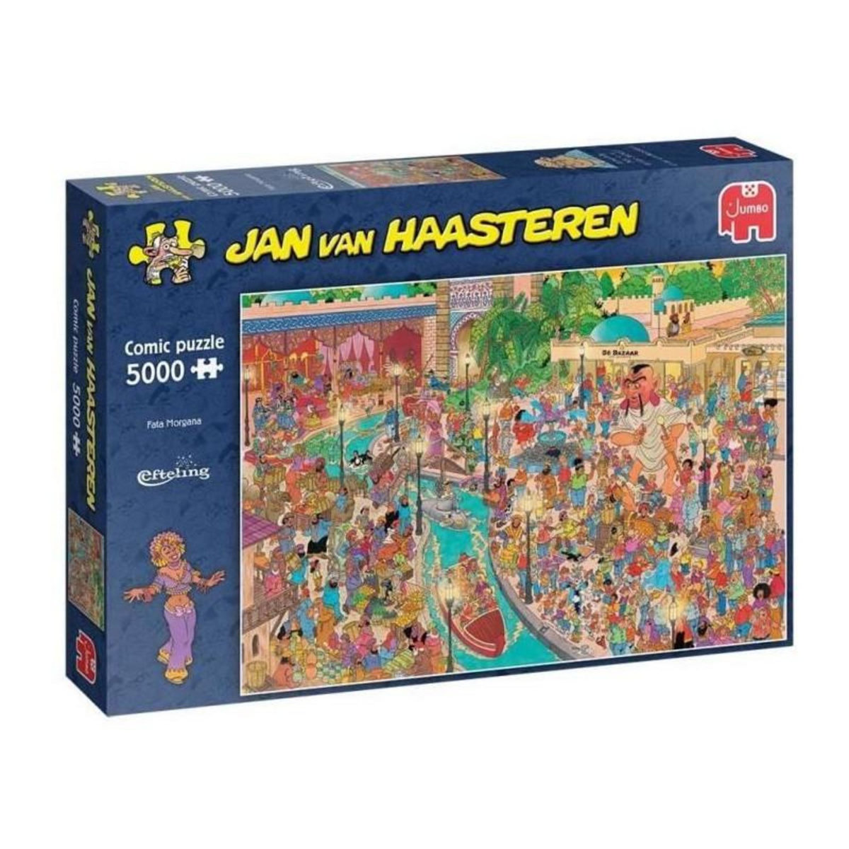 Jumbo Puzzle - JUMBO - Efteling Fata Morgana 5000 pcs - Puzzles Jan Van Haasteren, qualité et style unique