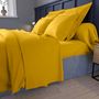Voir la diapositive 2 : DODO Housse de couette Partition Satin de coton Coloris Curry