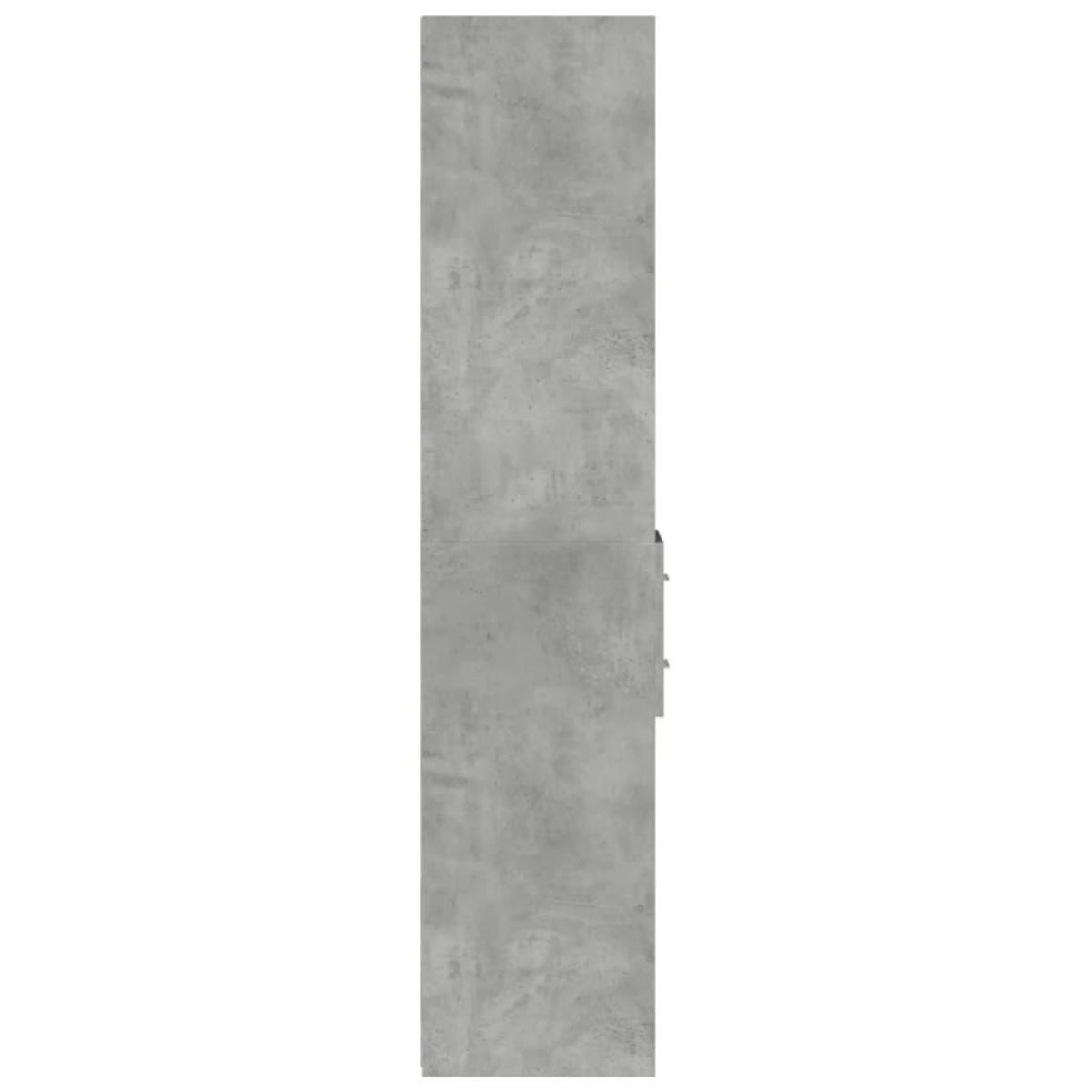 VIDAXL Buffet haut gris beton 30x42,5x185 cm bois d'ingenierie