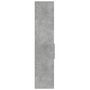 Voir la diapositive 5 : VIDAXL Buffet haut gris beton 30x42,5x185 cm bois d'ingenierie
