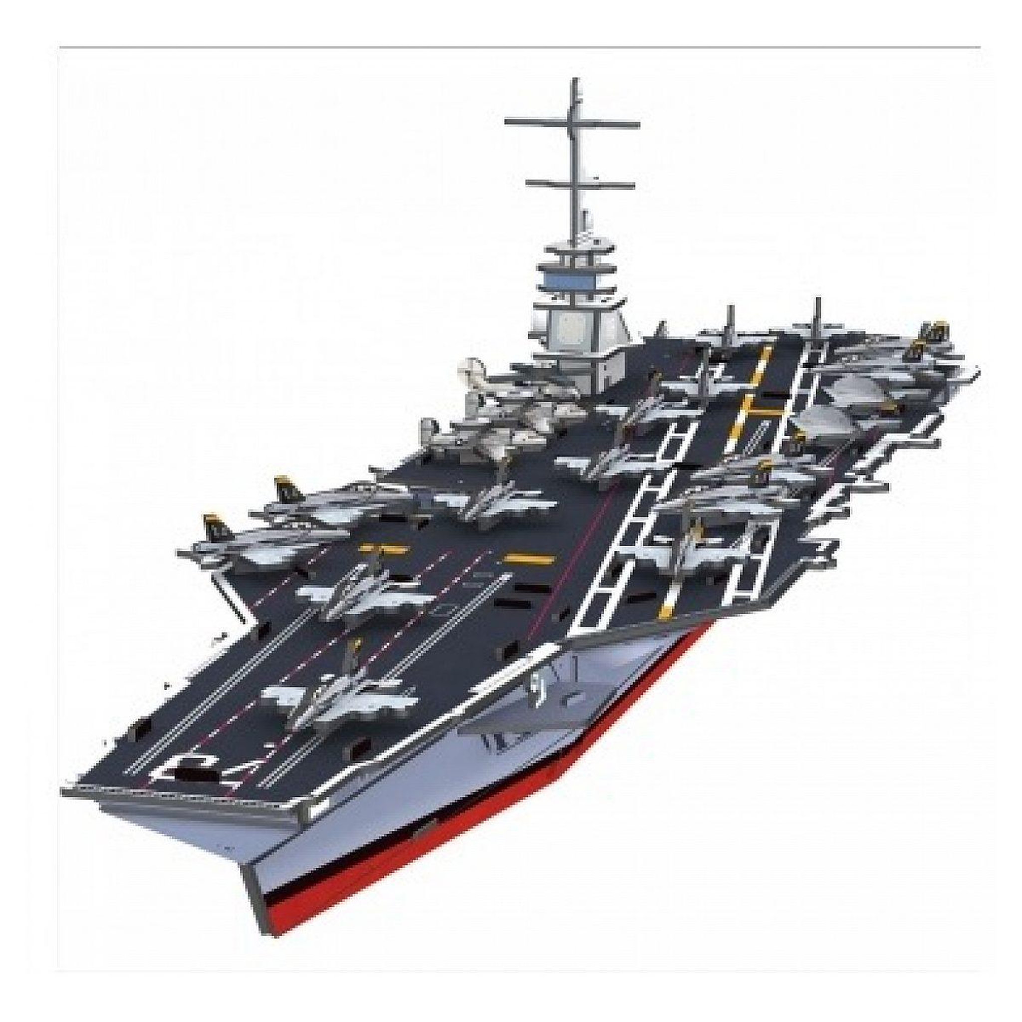 Voir la diapositive 1 : GRAINE CRÉATIVE Puzzle maquette porte avion