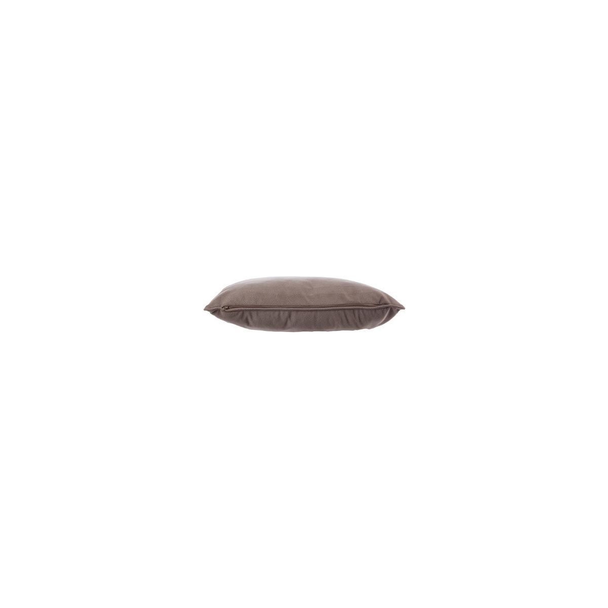 Voir la diapositive 3 : ATMOSPHERA Coussin déhoussable  lilou  50x30cm taupe