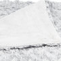 Voir la diapositive 2 : ATMOSPHERA Plaid Imitation Fourrure  Bouclée  180x230cm Gris Clair