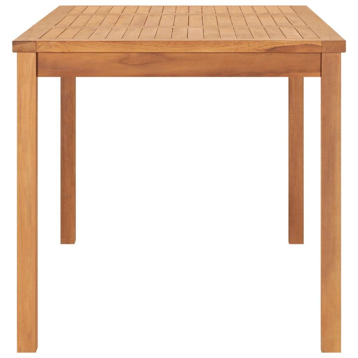 VIDAXL Table a dîner de jardin 160x80x77 cm Bois de teck solide