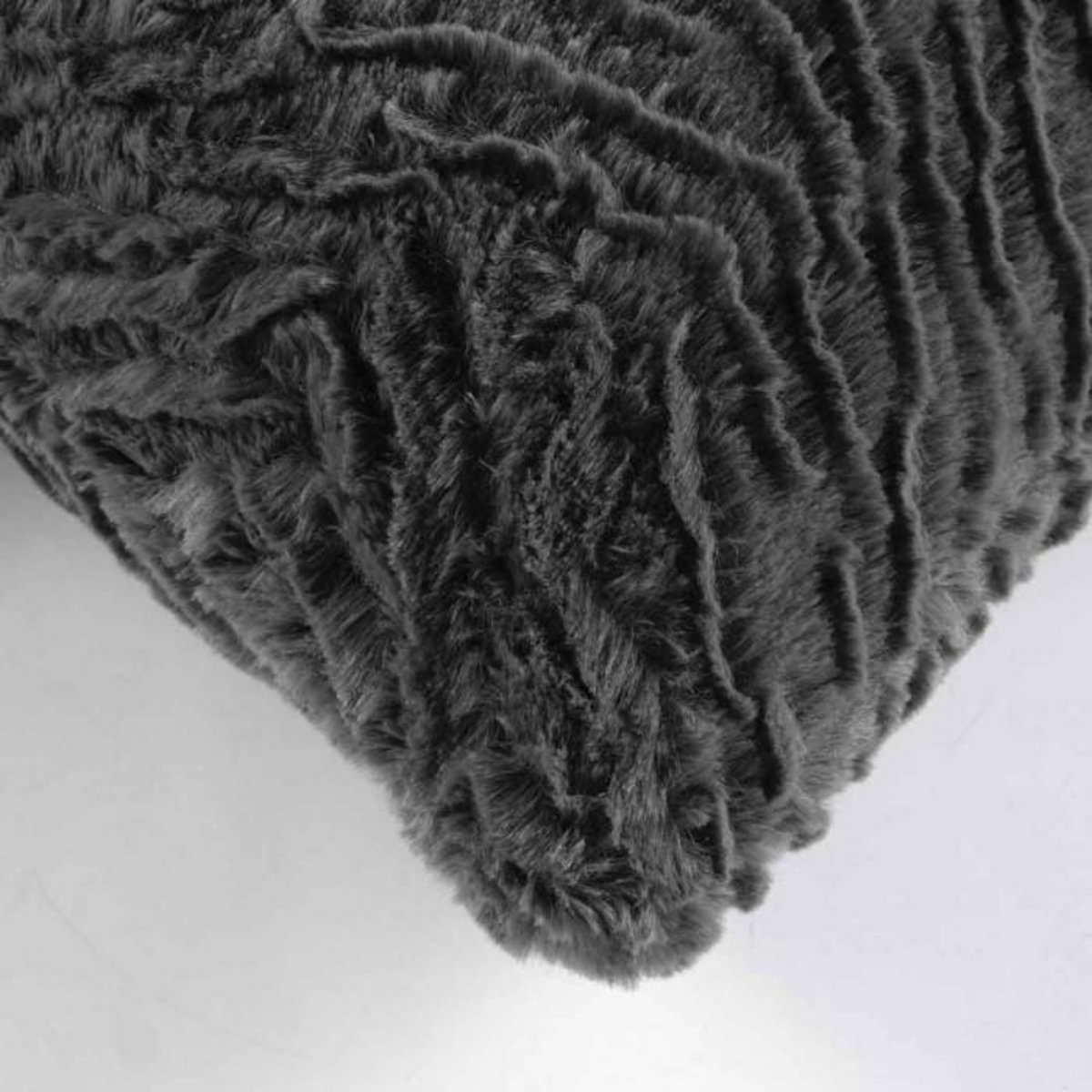 Paris Prix Housse de Coussin  Toronto  40x40cm Gris