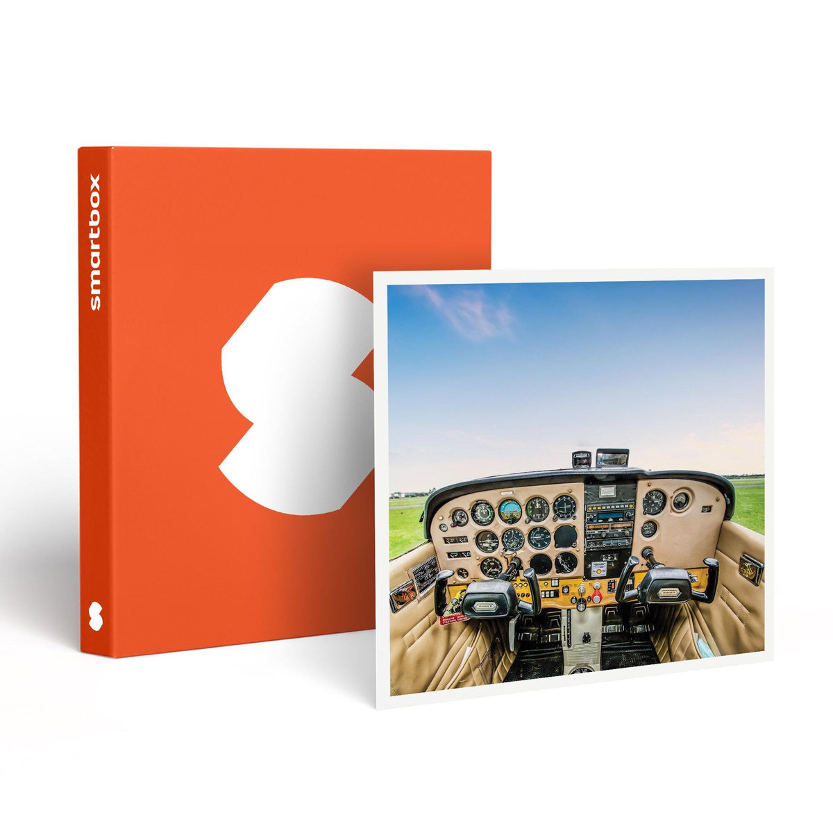 Smartbox Vol d'initiation de 20 min avec prise de commandes près de Paris - Coffret Cadeau Sport & Aventure