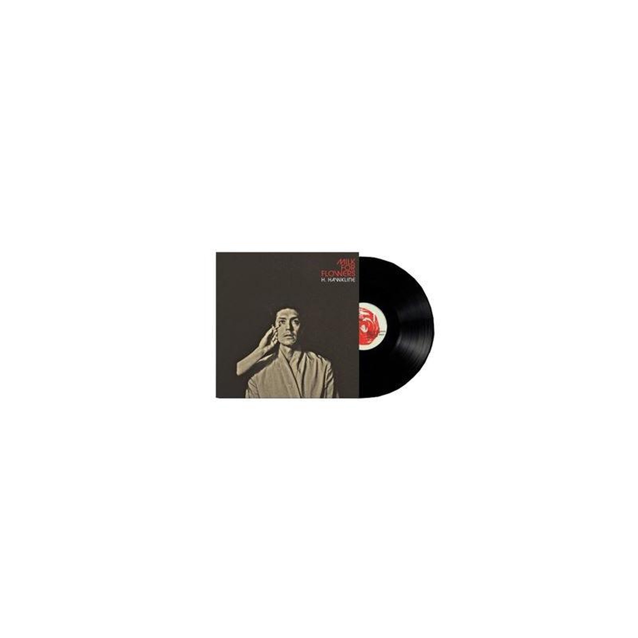 Vinyle 33 t 30 cm milk for flowers h. Hawkline, disque noir (1 disque)