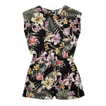 O'NEILL Combishort e à Motifs Fille O'Neill Print Playsuit. Coloris disponibles : Noir