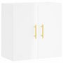 Voir la diapositive 2 : VIDAXL Armoire murale Blanc brillant 60x31x60 cm Bois d ingénierie