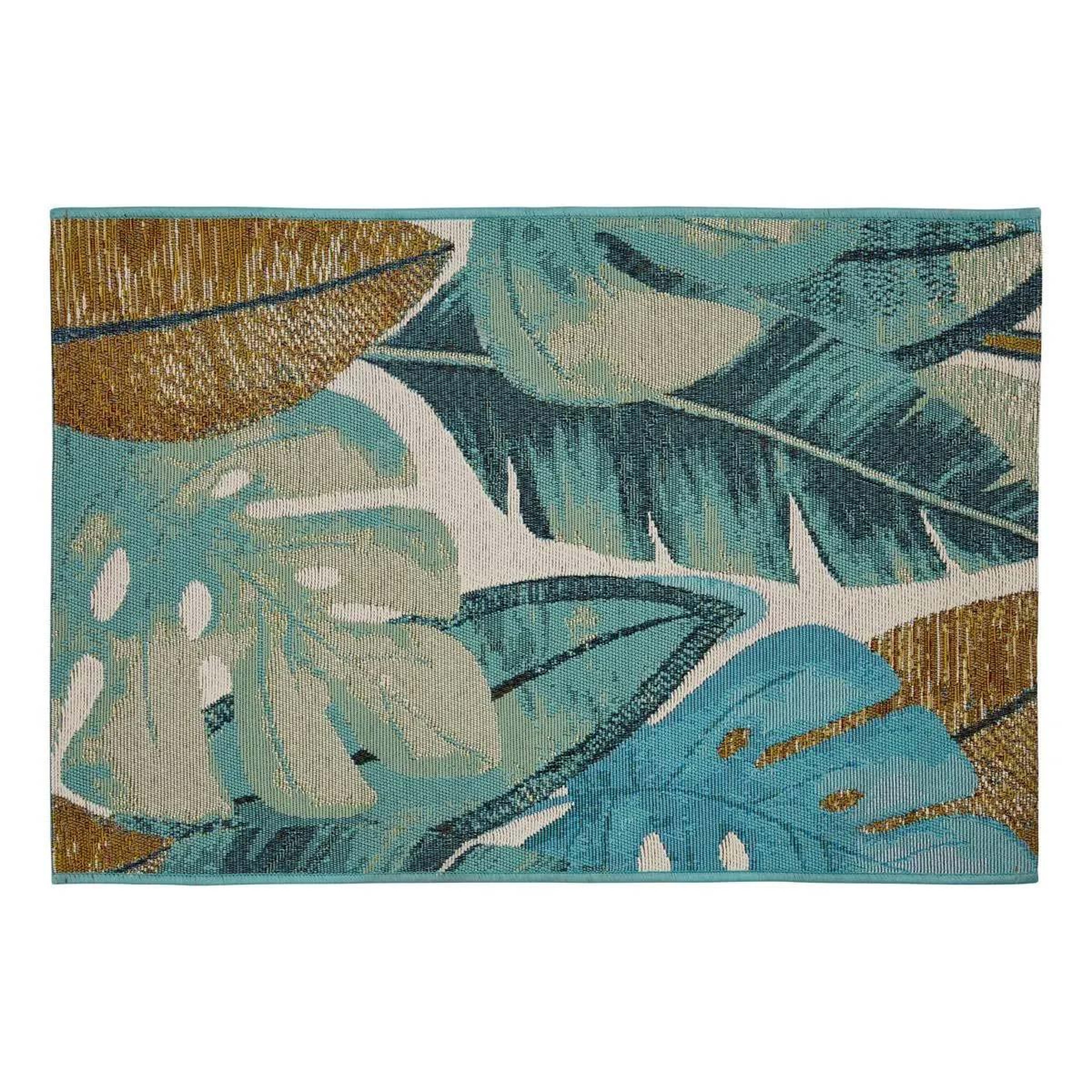 ATMOSPHERA Tapis de cuisine antidérapant  tropical  60x90cm multicolore