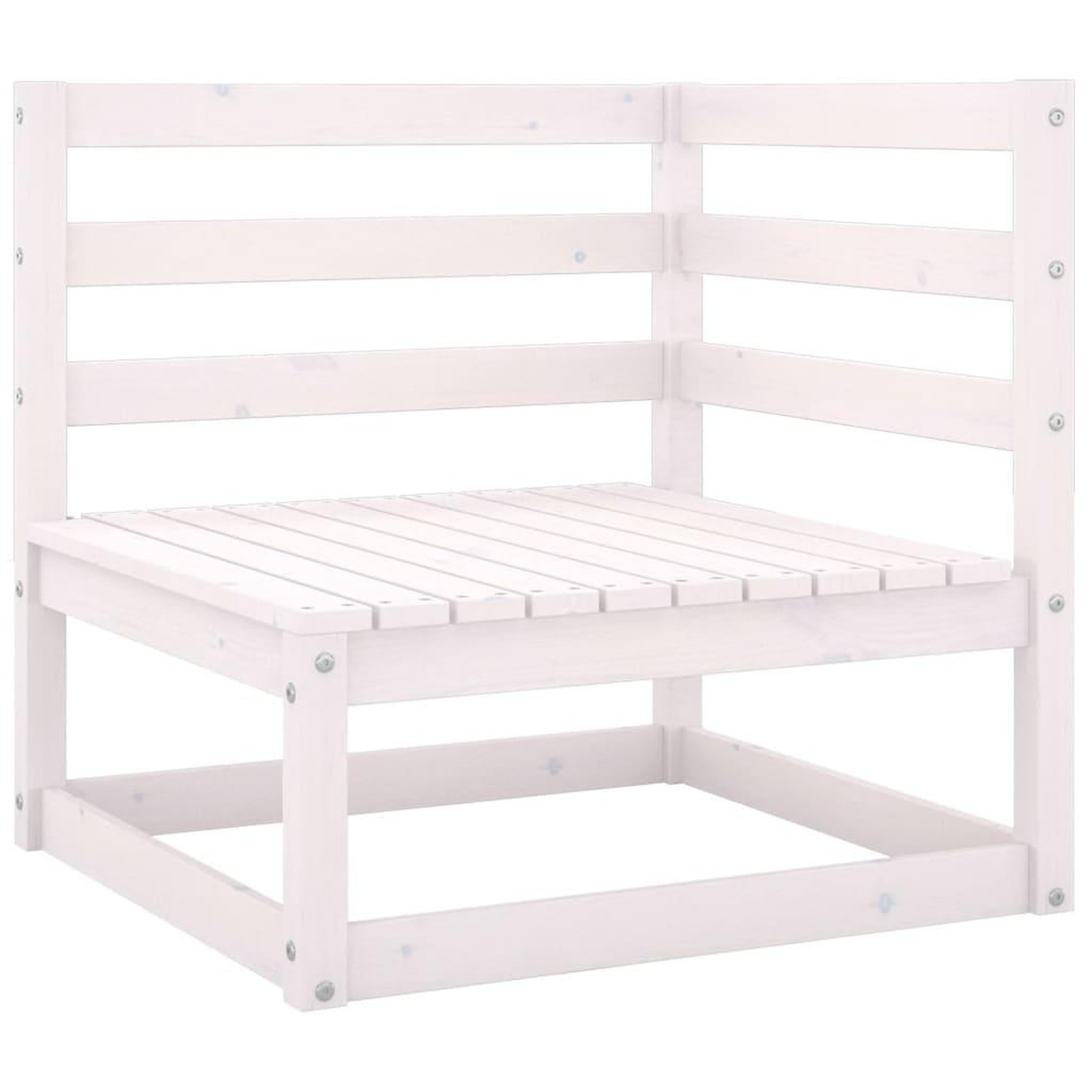 Voir la diapositive 4 : VIDAXL Salon de jardin 8 pcs avec coussins Bois de pin massif