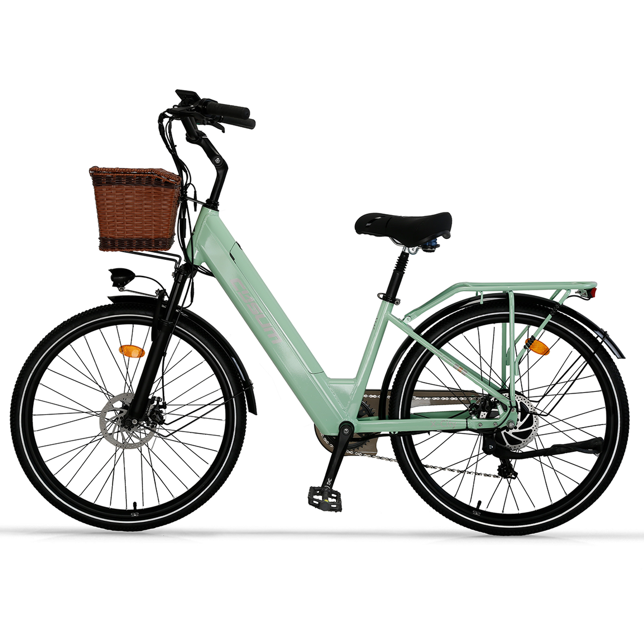 Voir la diapositive 1 : CYSUM Vélo électrique cysum x-city