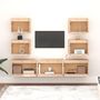 Voir la diapositive 3 : VIDAXL Meubles TV 7 pcs Bois massif de pin