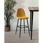 Voir la diapositive 2 : DIVERS Tabouret de bar en velours vintage Inoui