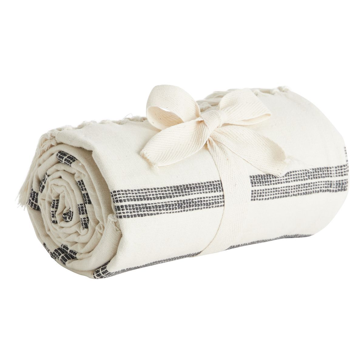 ACTUEL Couverture unie en coton BEACH 