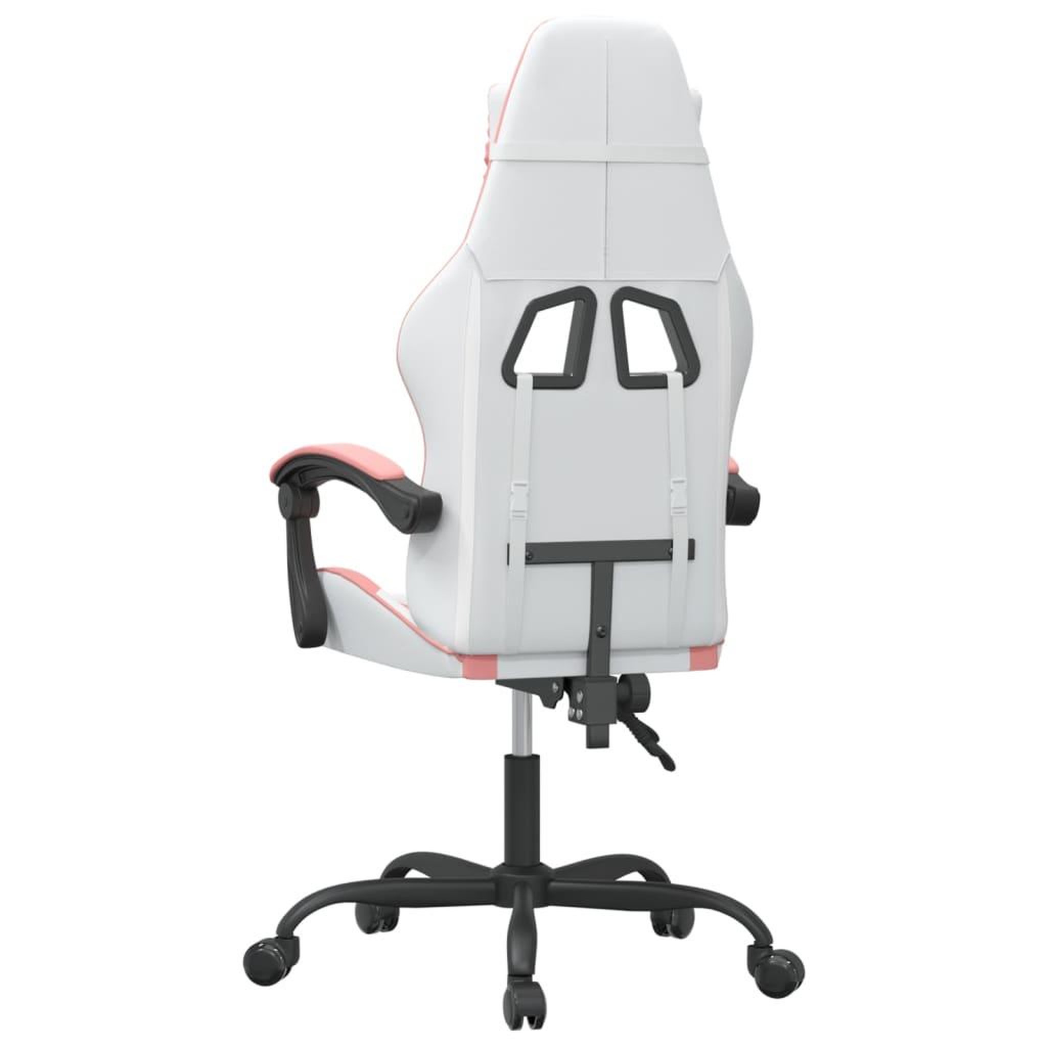 Voir la diapositive 5 : VIDAXL Chaise de jeu pivotante Blanc et rose Similicuir