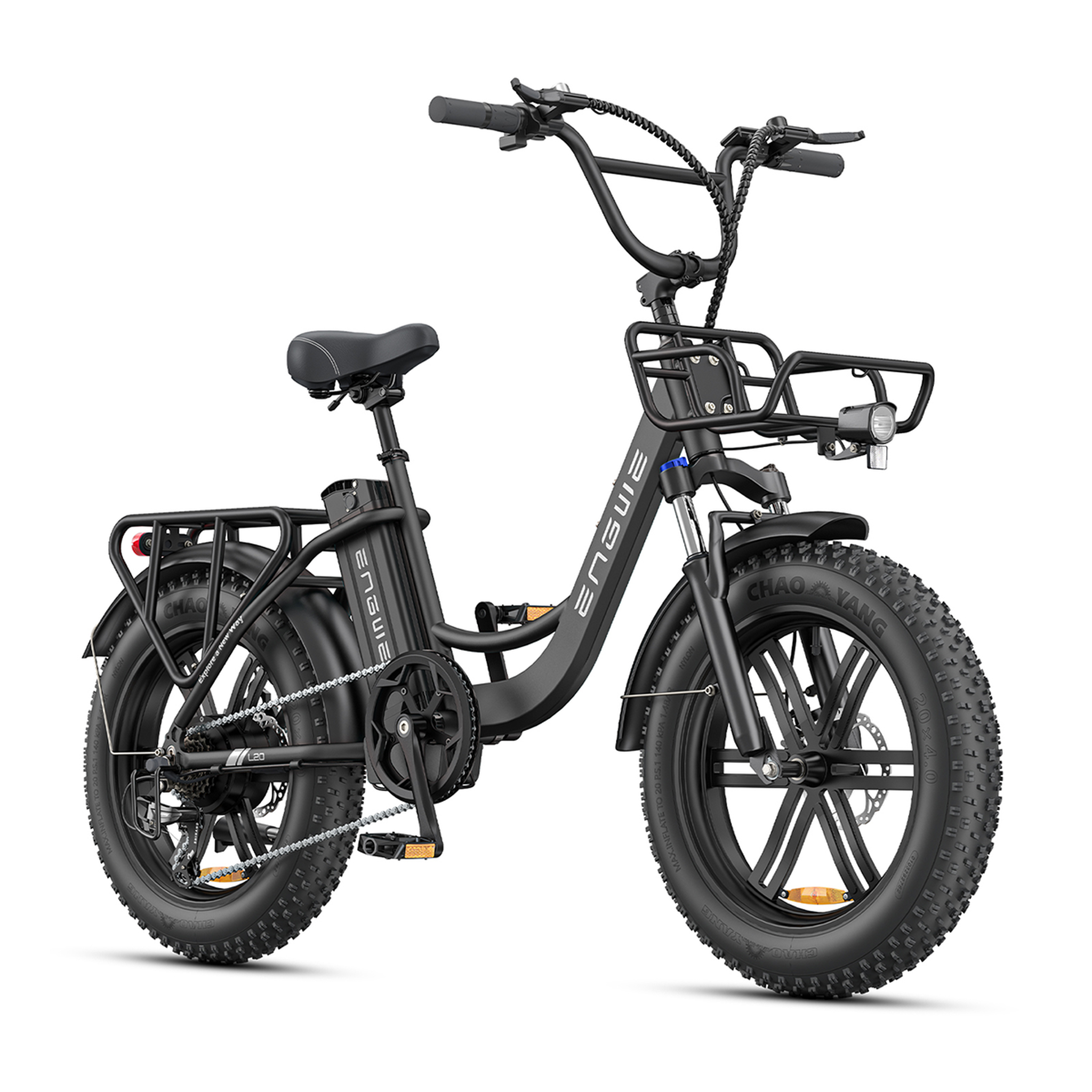 Voir la diapositive 2 : ENGWE Vélo électrique ENGWE L20 BOOST à ​​cadre ouvert, 250 W, batterie 48 V 13 Ah