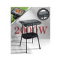 Voir la diapositive 3 : Arthur Martin Barbecue Electrique sur pieds - ARTHUR MARTIN - FGBB20 - 2000 W - Idéal pour griller vos viandes, poissons et légumes