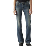 Levi's Jean Bleu Foncé Femme Levi's Superlow. Coloris disponibles : Bleu