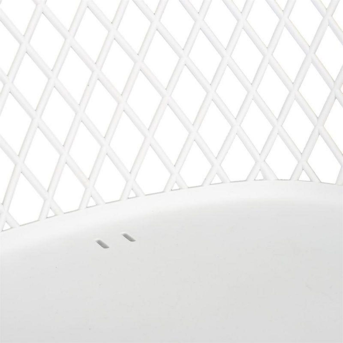 Paris Prix Lot de 4 Fauteuils Design  Malaga  80cm Blanc