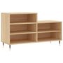 Voir la diapositive 2 : VIDAXL Armoire a chaussures Chene sonoma 102x36x60cm Bois d'ingenierie