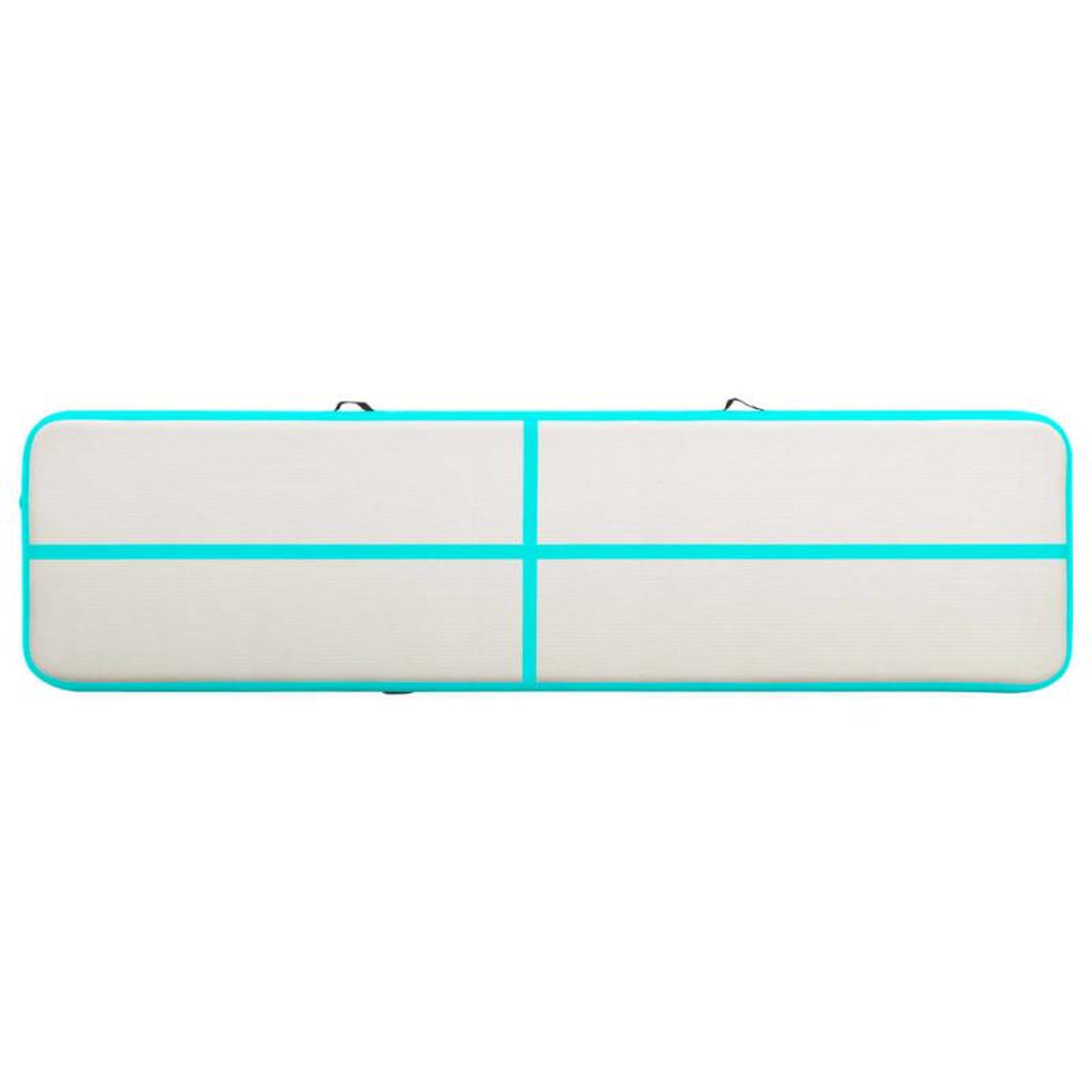 Voir la diapositive 4 : VIDAXL Tapis gonflable de gymnastique avec pompe 600x100x20cm PVC Vert