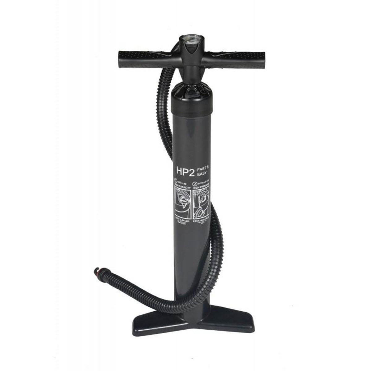 ADRENALIN Pompe de gonflage Double Action pour Stand Up Paddle - Sup - 25 PSI