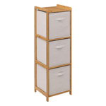 FIVE Etagère 3 paniers de rangement TIDY BOX - Beige