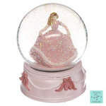 Atmosphera Kids Boule à Neige Musicale  Princesse  14cm Rose