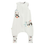 Petit Béguin Turbulette TOG 0,5 en gaze de coton avec pieds retroussables Bento. Coloris disponibles : Beige