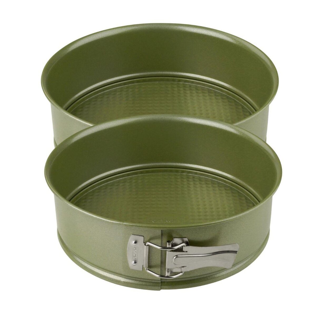 ZENKER Ensemble de 2 Moules à manqué à charnière 24 cm Zenker Green Vision