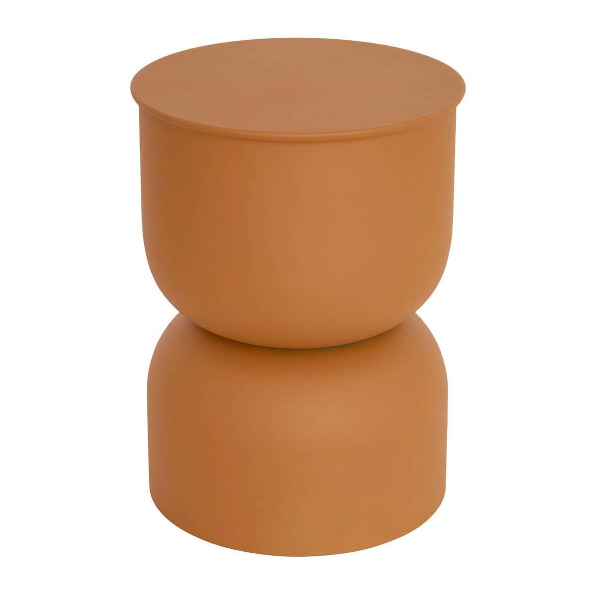 Voir la diapositive 1 : ATMOSPHERA Table d'Appoint Design  Palomba  31cm Ocre