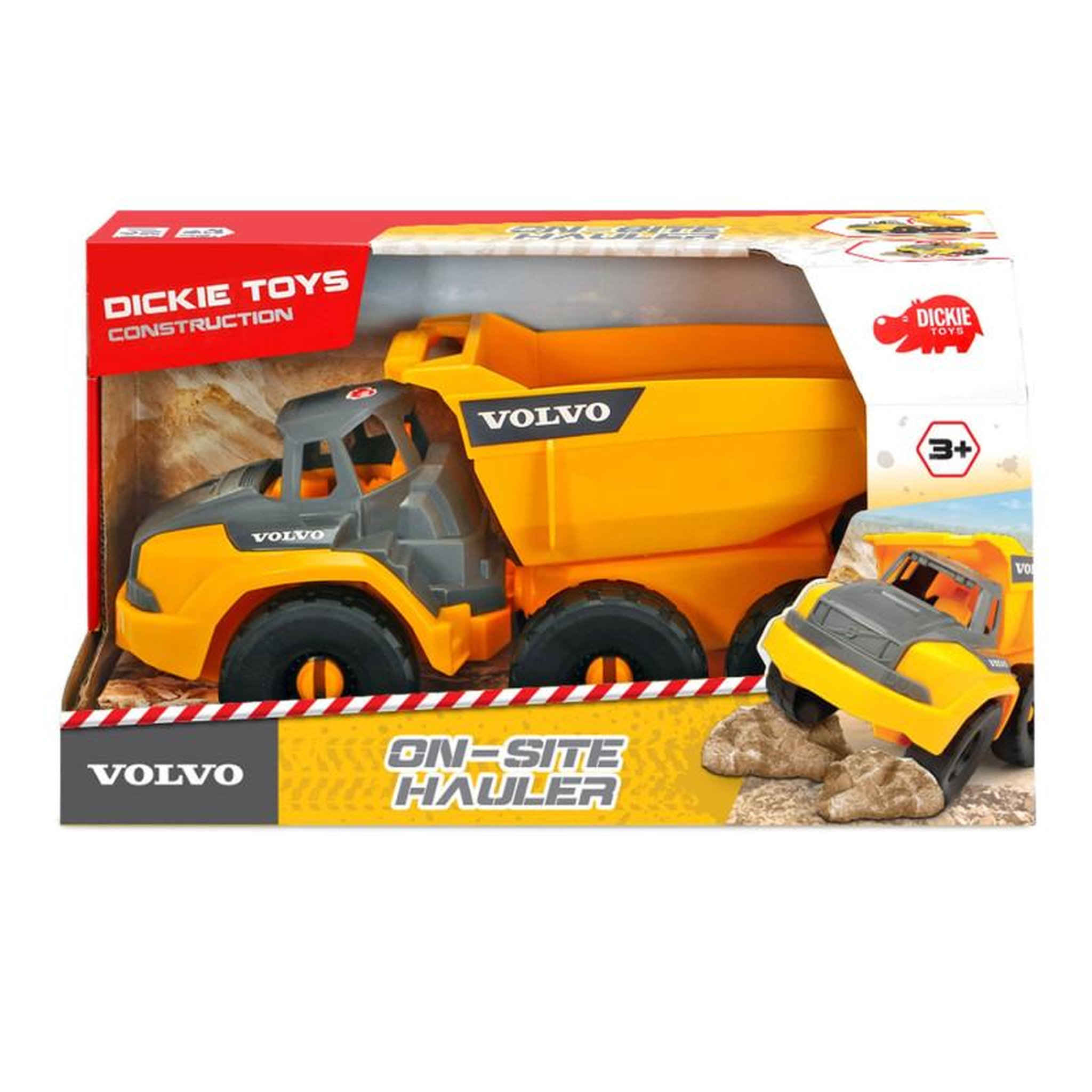 Voir la diapositive 2 : Dickie Dickie Volvo Dump Truck with Light and Sound