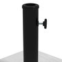 Voir la diapositive 5 : OUTSUNNY Pied de parasol - base de lestage poids net 12 Kg métal