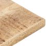 Voir la diapositive 4 : VIDAXL Dessus de table Bois de manguier solide 15-16 mm 70x70 cm